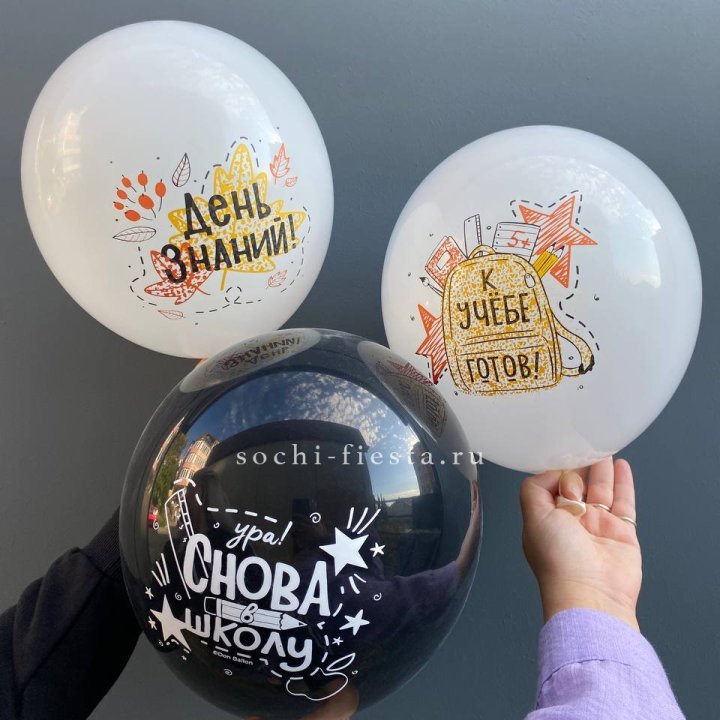 Воздушный шар к 1 сентября в Владикавказе