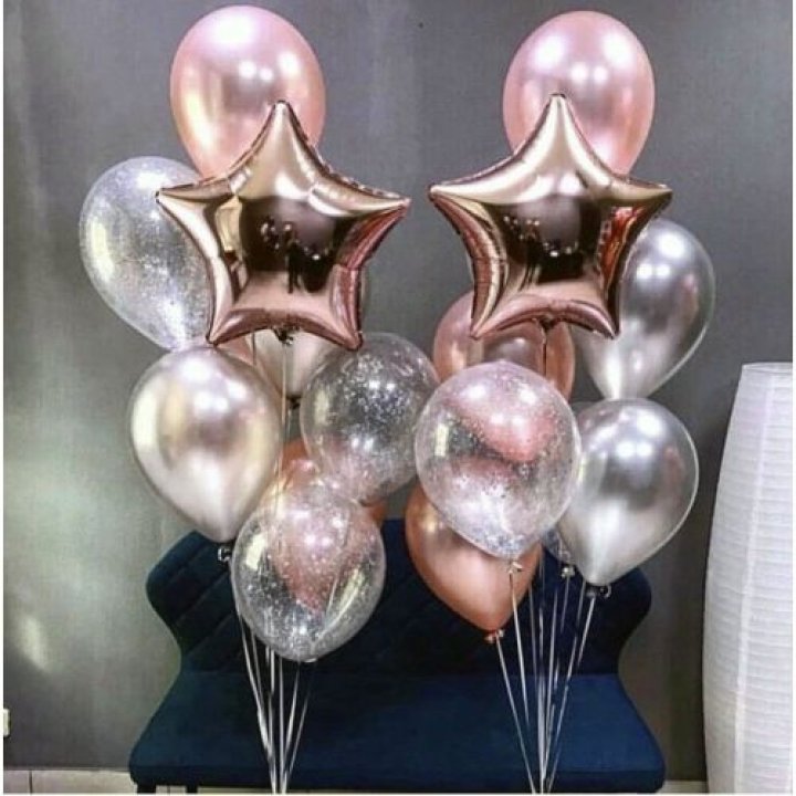 Фонтаны шаров "Дубль старт" в Владикавказе