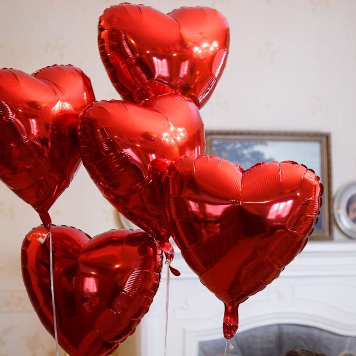 Фольгированный шар "Сердце" в Владикавказе