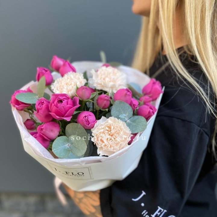 Букет с мисти бабблс №2 в Владикавказе