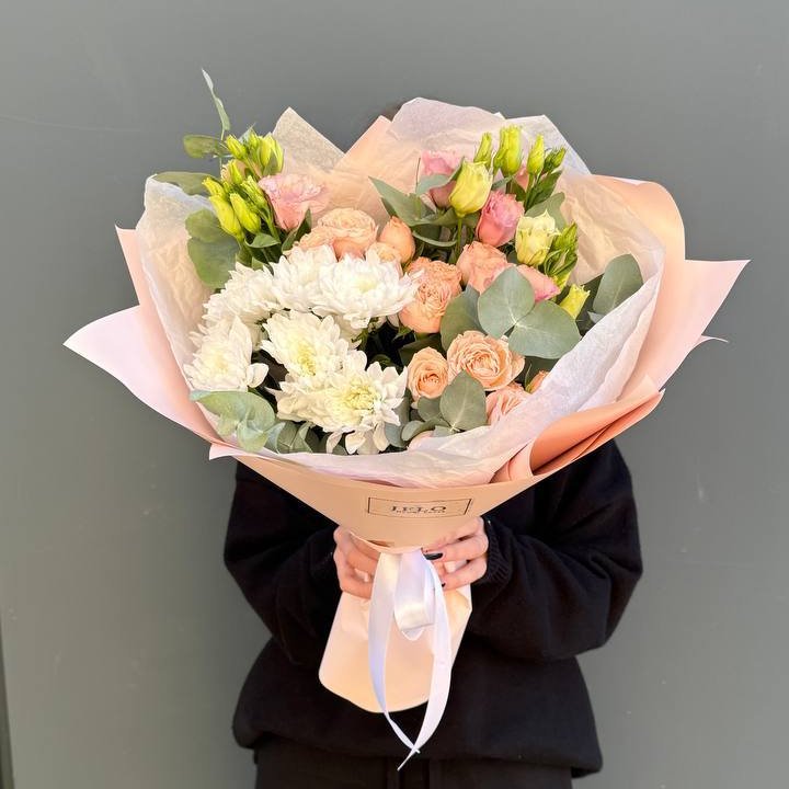 Букет "Персиковая нежность" в Владикавказе