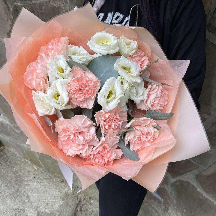  Букет диантусов "Пич" в Владикавказе