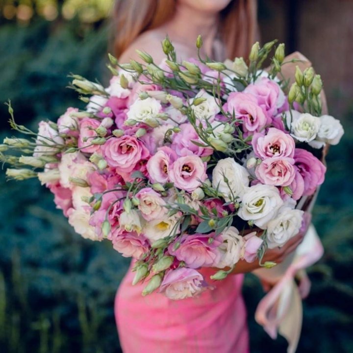 Букет эустом №1  в Владикавказе