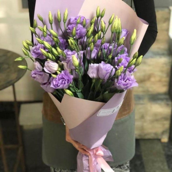 Букет эустом "Лило" в Владикавказе