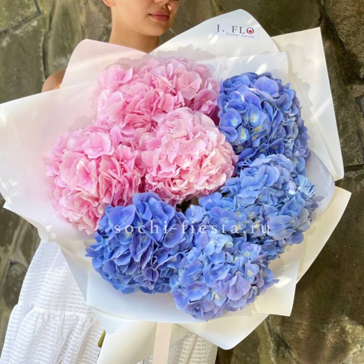 Букет гортензий №1 в Владикавказе
