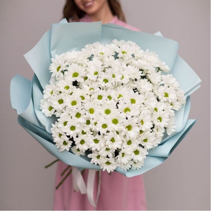  Букет хризантем "Бон-бон" в Владикавказе