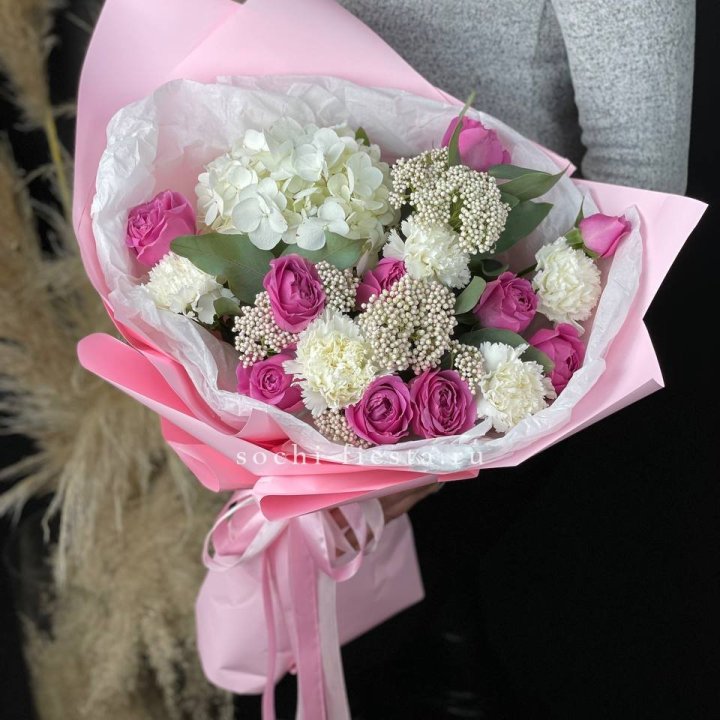 Букет с мисти бабблс №1 в Владикавказе