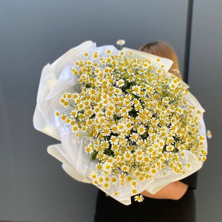 Букет ромашек "Фемели" в Владикавказе