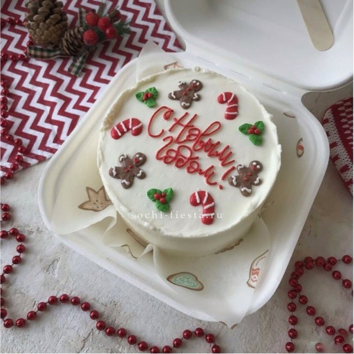 Бенто-торт "С Новым Годом!" в Владикавказе