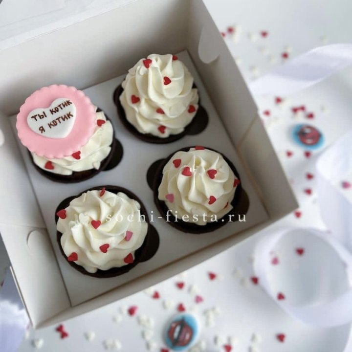 Набор капкейков "Для тебя" в Владикавказе