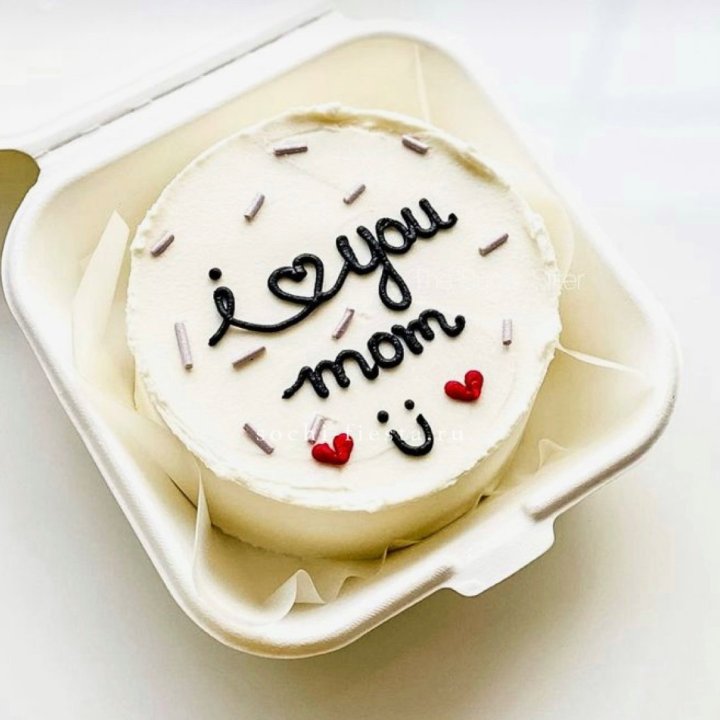 Бенто-торт "Мамочка, я люблю тебя!" в Владикавказе