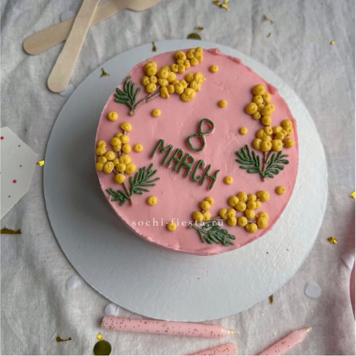 Бенто-торт "8 марта"  в Владикавказе