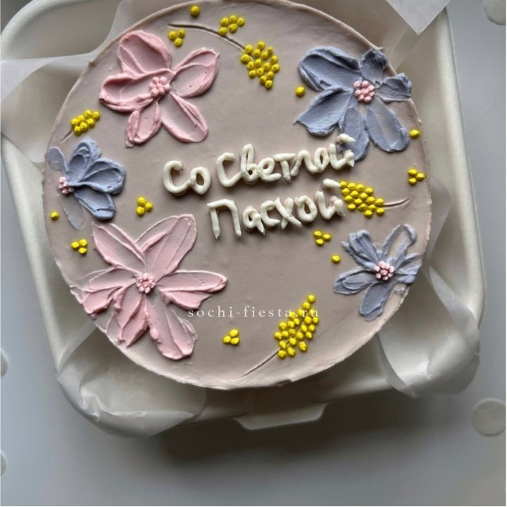 Бенто-торт "Светлой Пасхи" 3 в Владикавказе