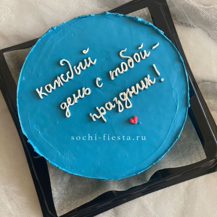 Бенто-торт "Каждый день с тобой праздник"  в Владикавказе