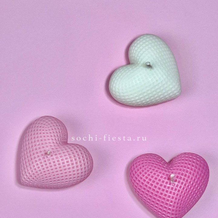 Набор свеч сердец в Владикавказе