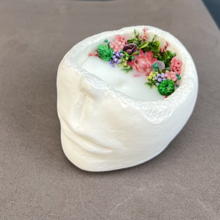 Свеча ароматическая в гипсе  в Владикавказе