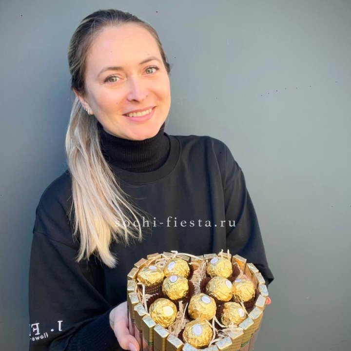 Шоколадный набор Сердце в Владикавказе