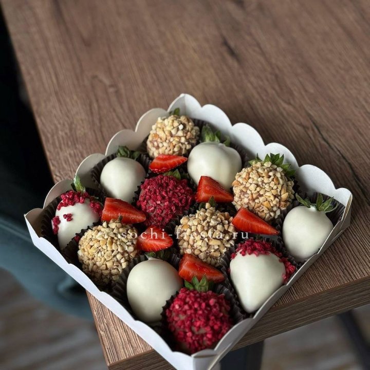 Клубника в шоколаде 12 ягод №2 в Владикавказе