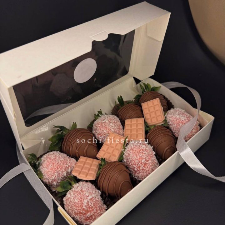 Клубника в шоколаде 10 ягод №2 в Владикавказе