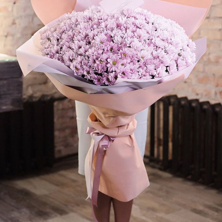 Облако хризантем №1 в Владикавказе