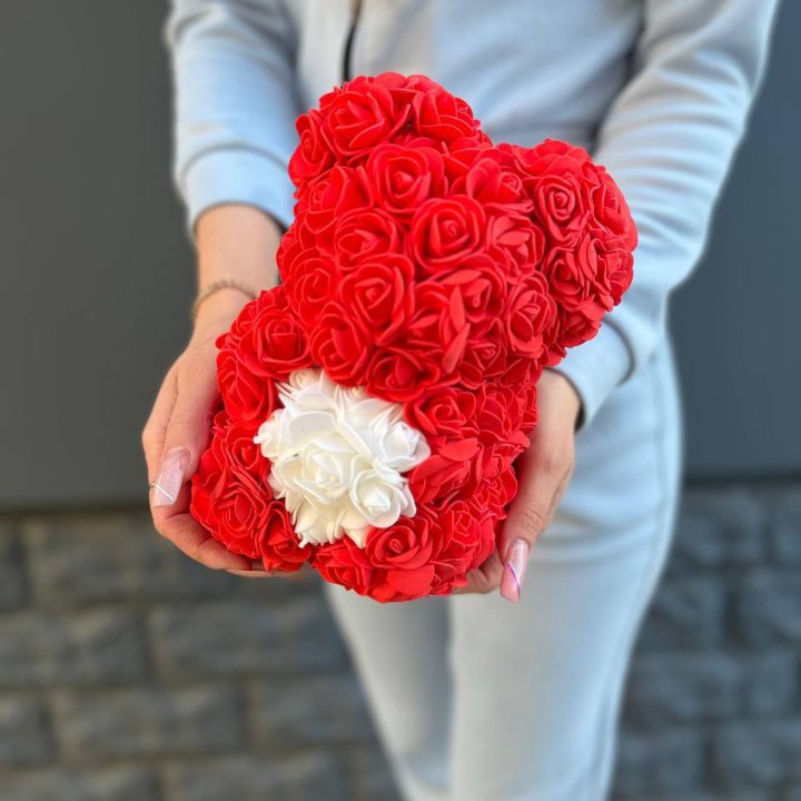 Медведь с белым сердцем в Владикавказе