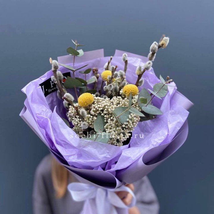 Букет с Вербой №1 в Владикавказе