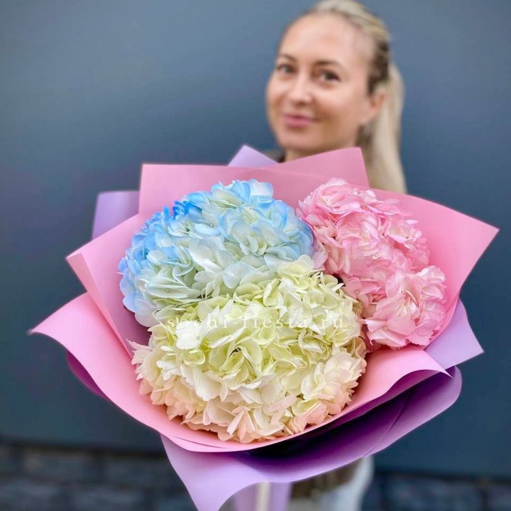 Букет гортензий "Тоника" в Владикавказе