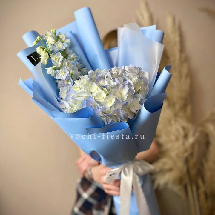 Гортензия "Блю скай" в Владикавказе