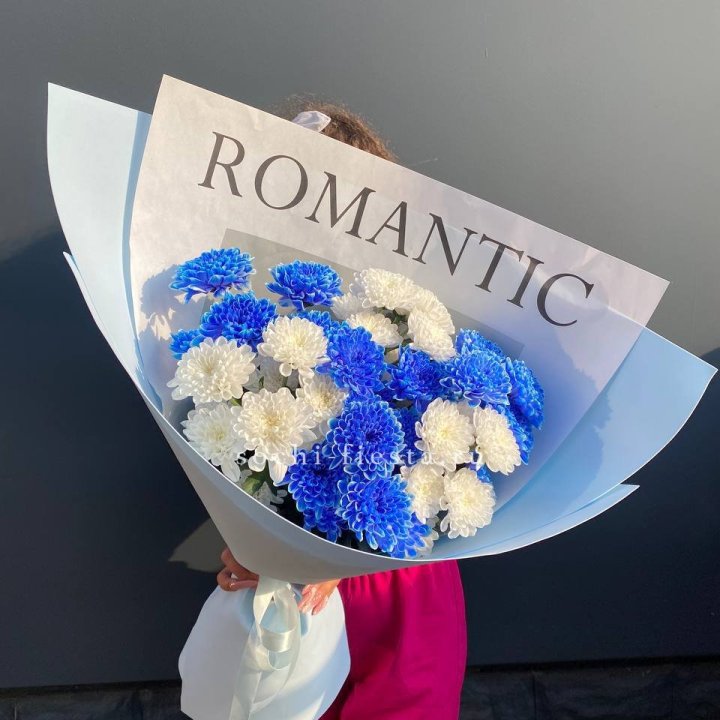 Букет кустовых хризантем  в Владикавказе