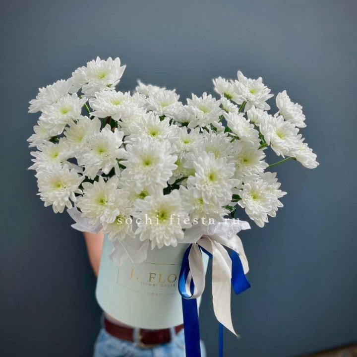 Коробка с хризантемами №3 в Владикавказе