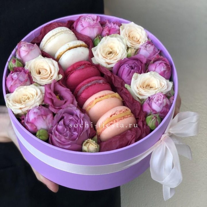 Цветочный бокс "Лаванди" в Владикавказе