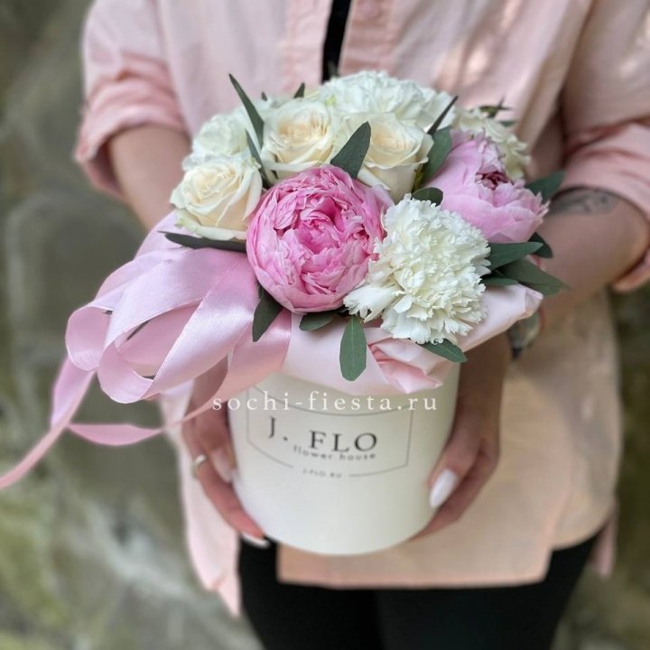 Цветочный бокс мини №2 в Владикавказе