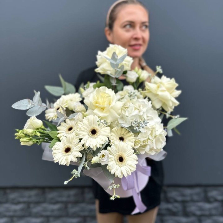 Цветочный бокс "Лавандовый сон" в Владикавказе