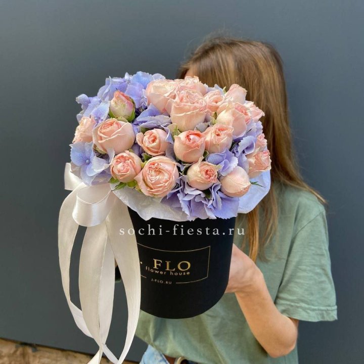 Бокс бомбастик и гортензия в Владикавказе