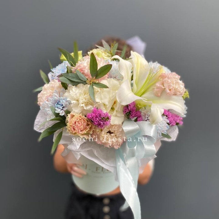 Дизайнерский цилиндр "Лилия" в Владикавказе