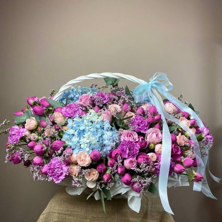 Авторская корзина "Лавандерия" в Владикавказе