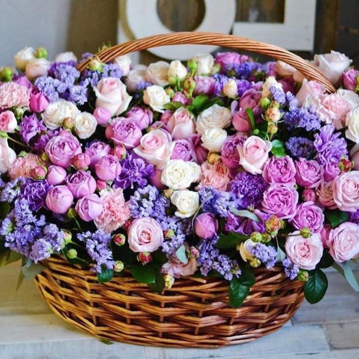 Корзина "Лаванда" в Владикавказе