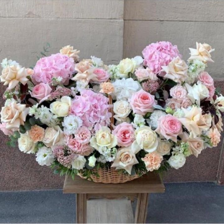 Цветочная корзина макси N2 в Владикавказе