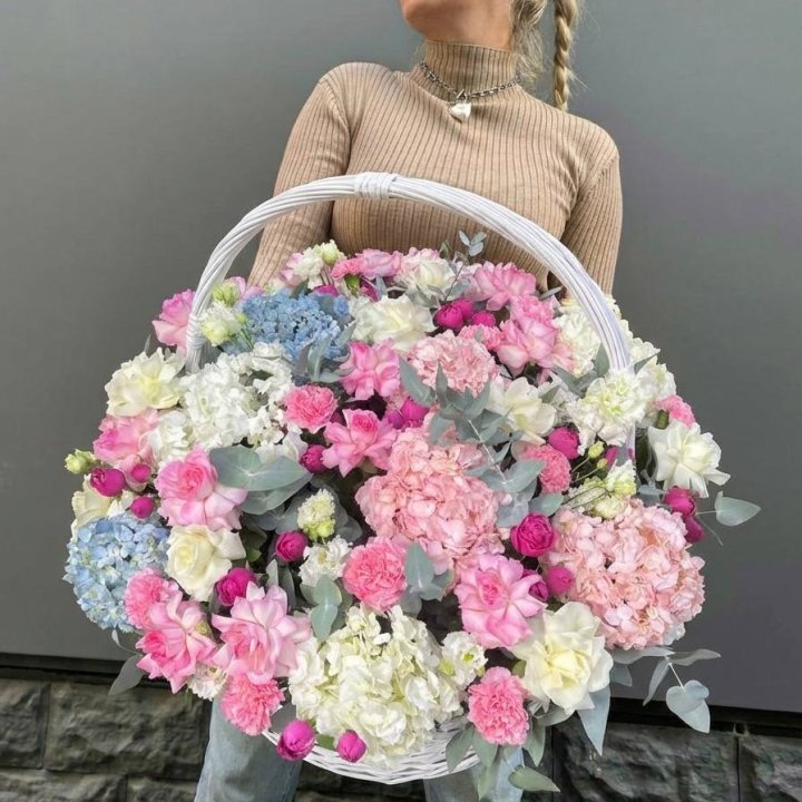 Цветочная корзина №3 в Владикавказе