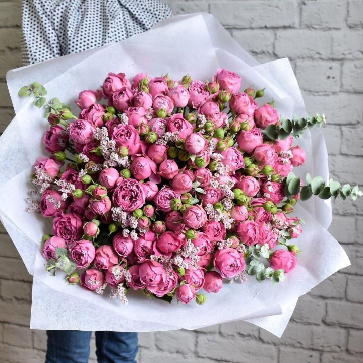 51 кустовая роза в Владикавказе