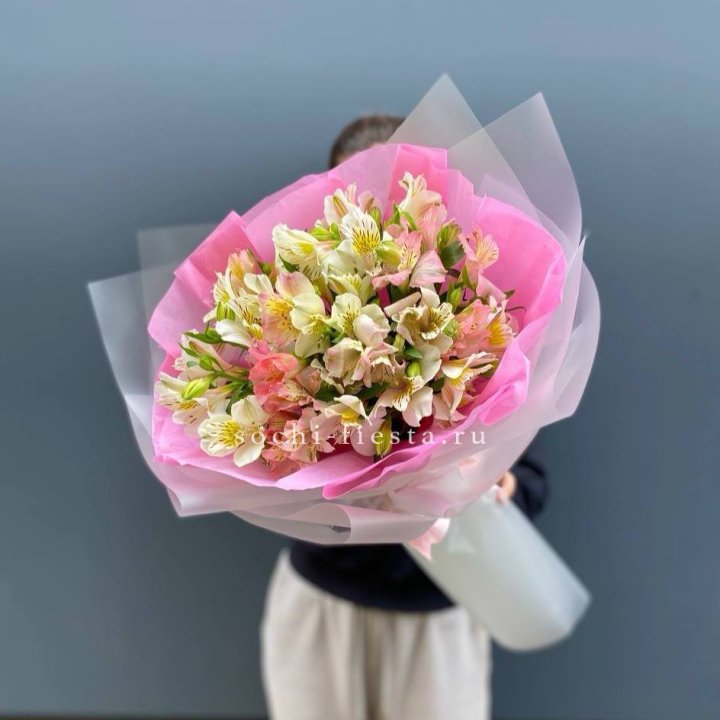 букет альстромерий "Черри" в Владикавказе