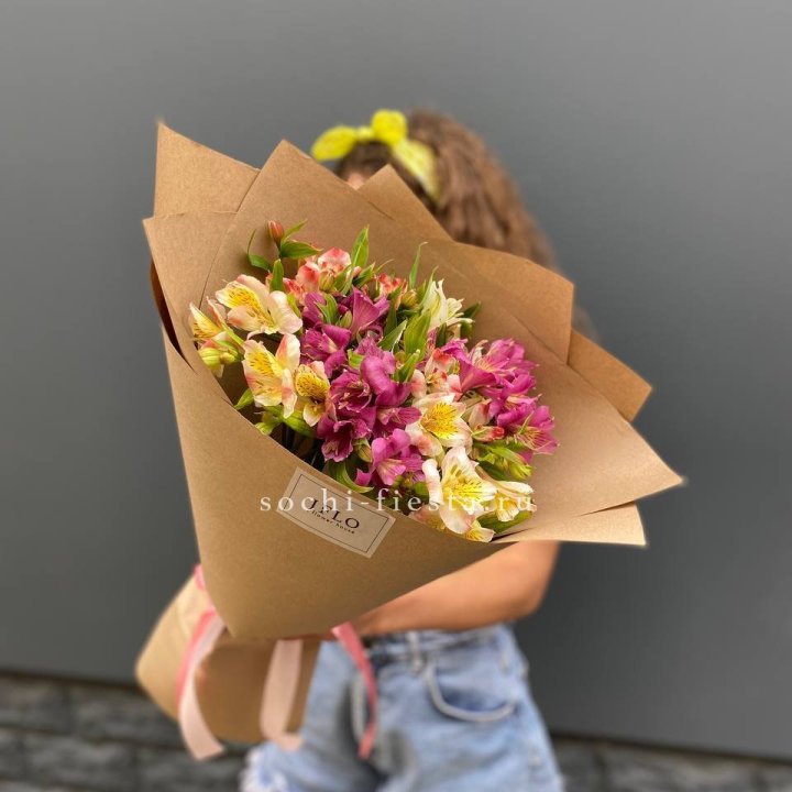 Альстромерии в крафте в Владикавказе