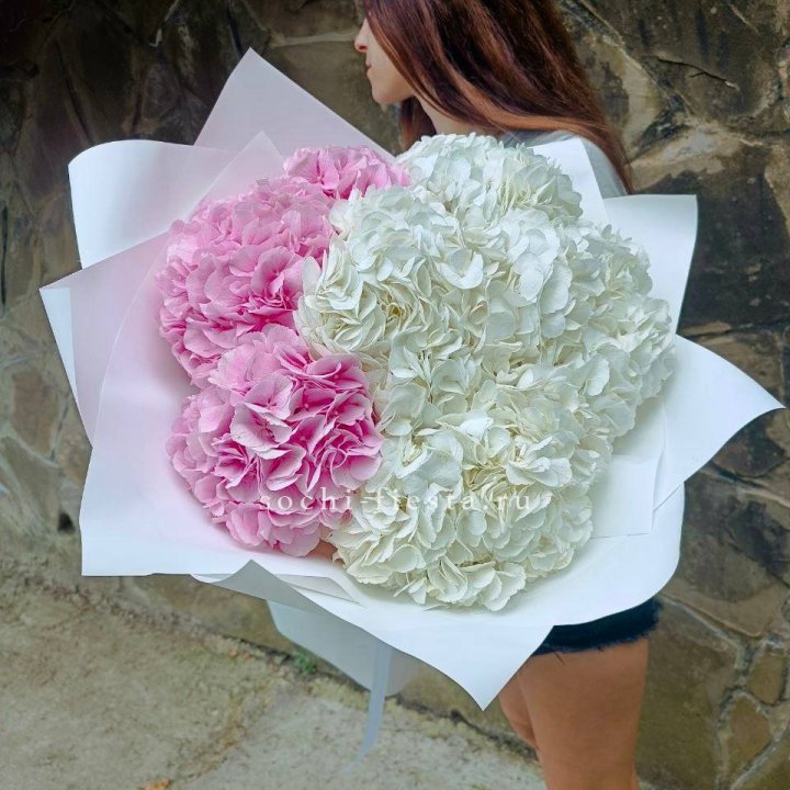 Букет гортензий №2 в Владикавказе