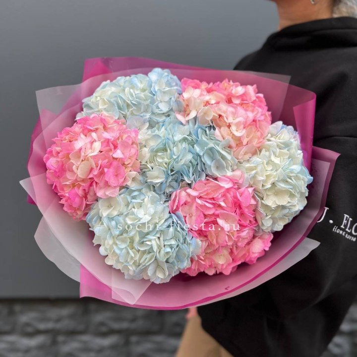 Букет гортензий "Тоника №2" в Владикавказе