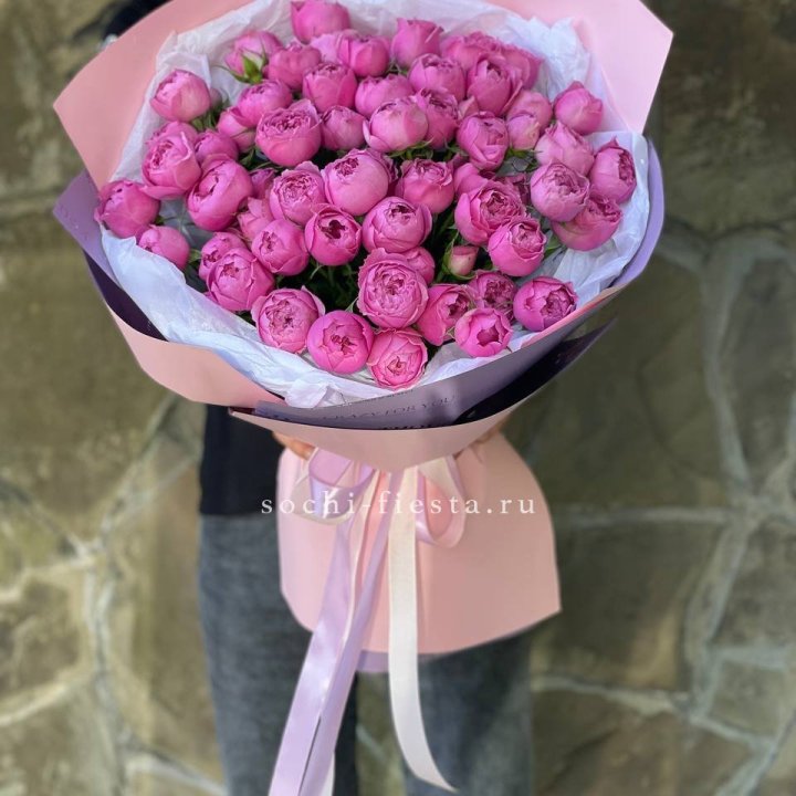 Букет "Пионки" в Владикавказе