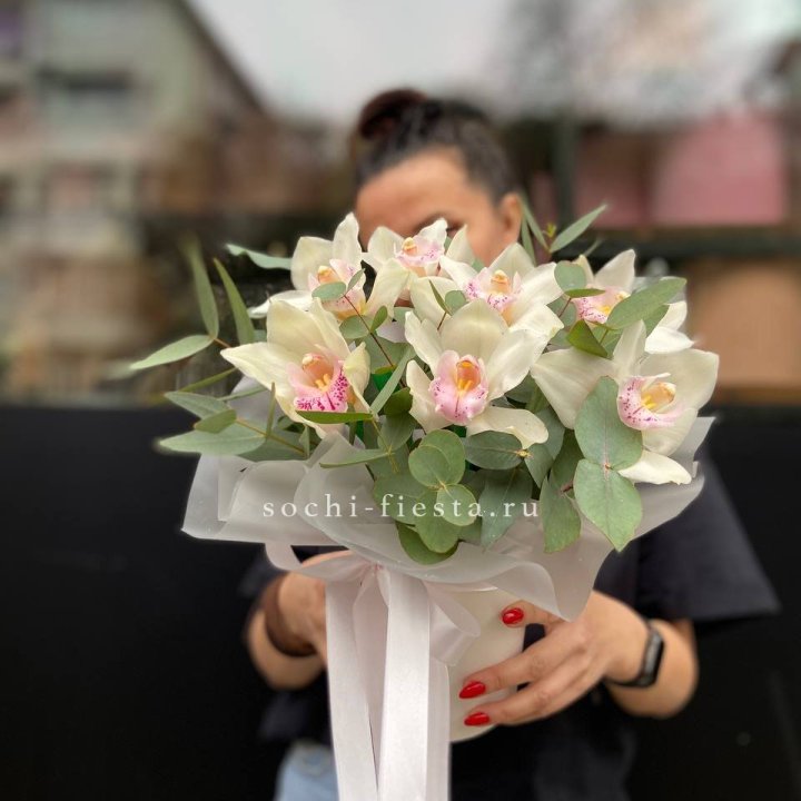 Бокс с орхидеями в Владикавказе