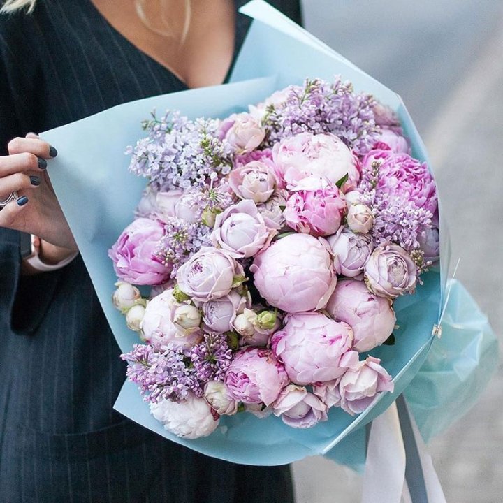 Букет "Блю логан" в Владикавказе