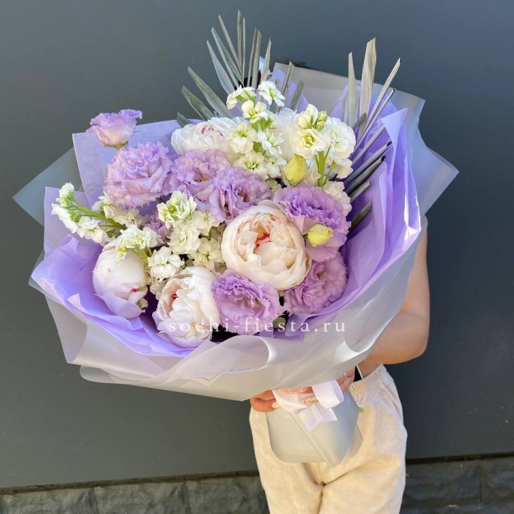  Букет "Лавандовое мороженое" в Владикавказе