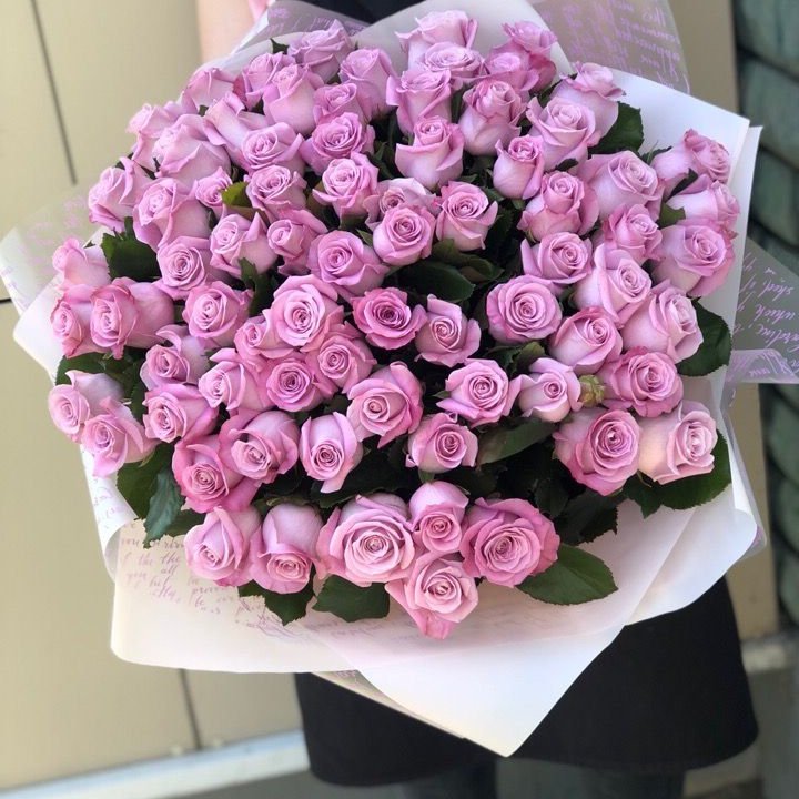 71 розовая роза "Маритим" в Владикавказе