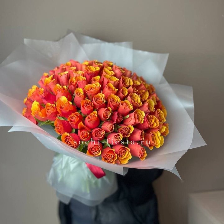 101 кенийская огненная роза  в Владикавказе